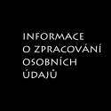 INFORMACE O ZPRACOVÁNÍ OSOBNÍCH ÚDAJŮ